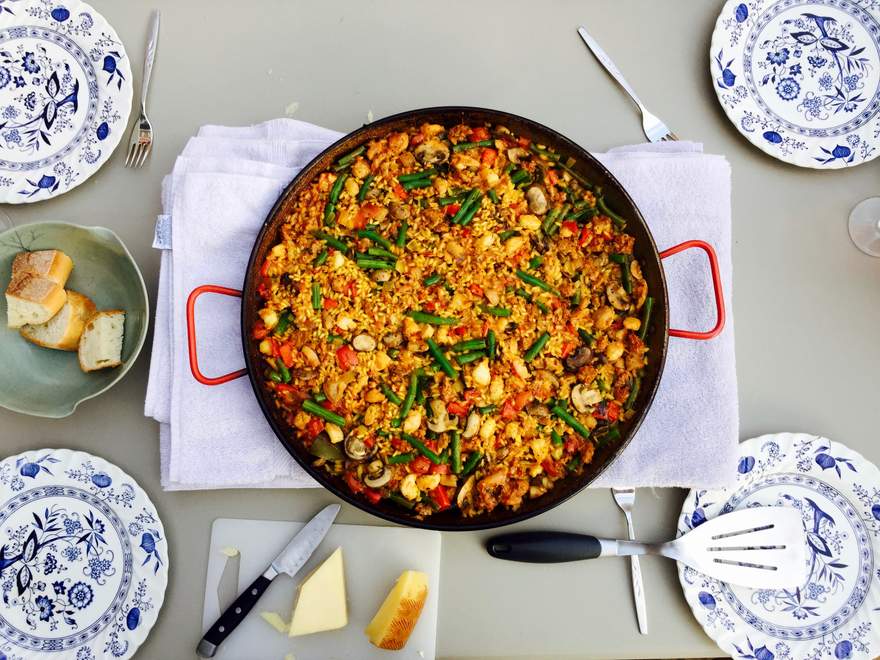 The Best Paella I've made so far